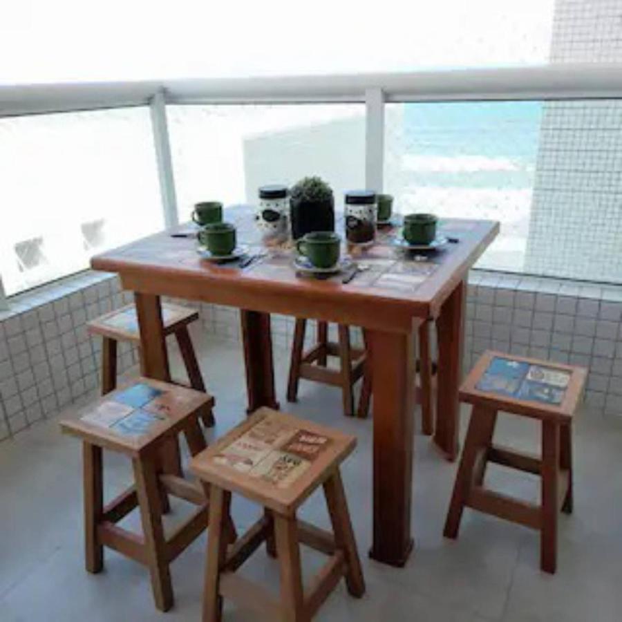 Apartamento Vista Mar Mongagua Bagian luar foto